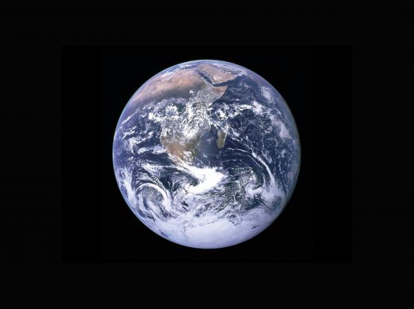 Planet Earth picture from outer space