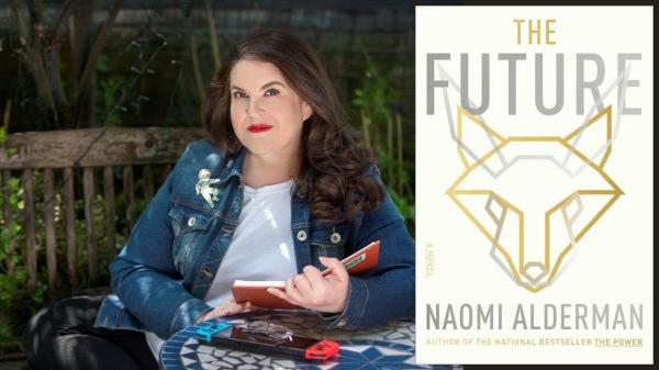 Author Naomi Alderman and her book